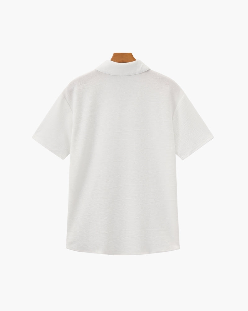 Conjunto de Polo de Algodón y Pantalón