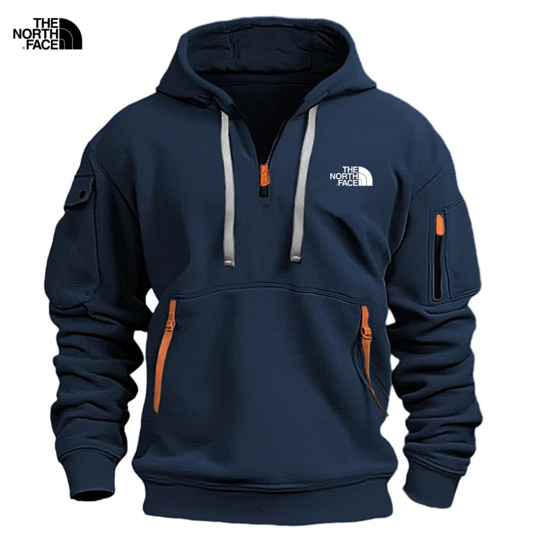 Sudadera con media cremallera para hombres
