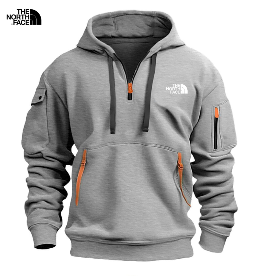 Sudadera con media cremallera para hombres