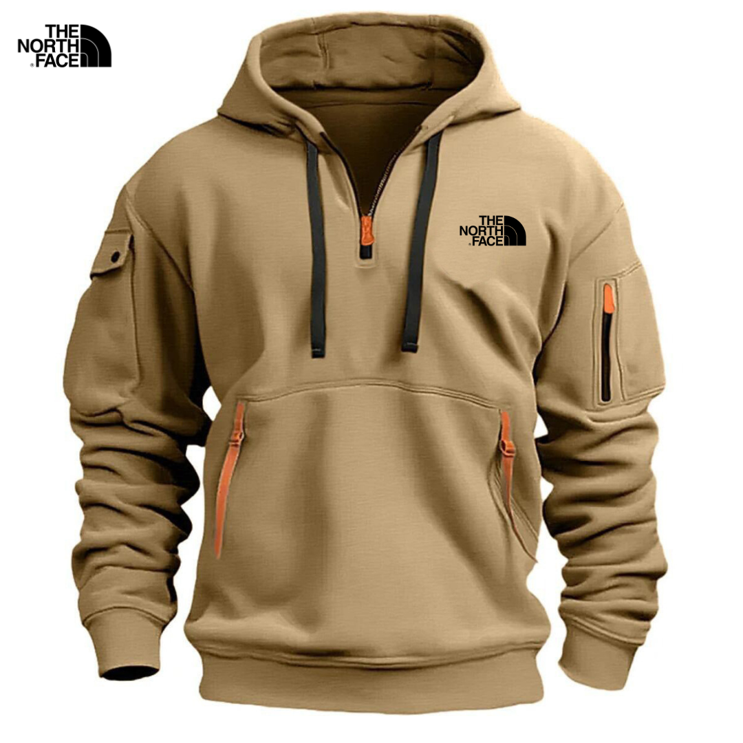 Sudadera con media cremallera para hombres