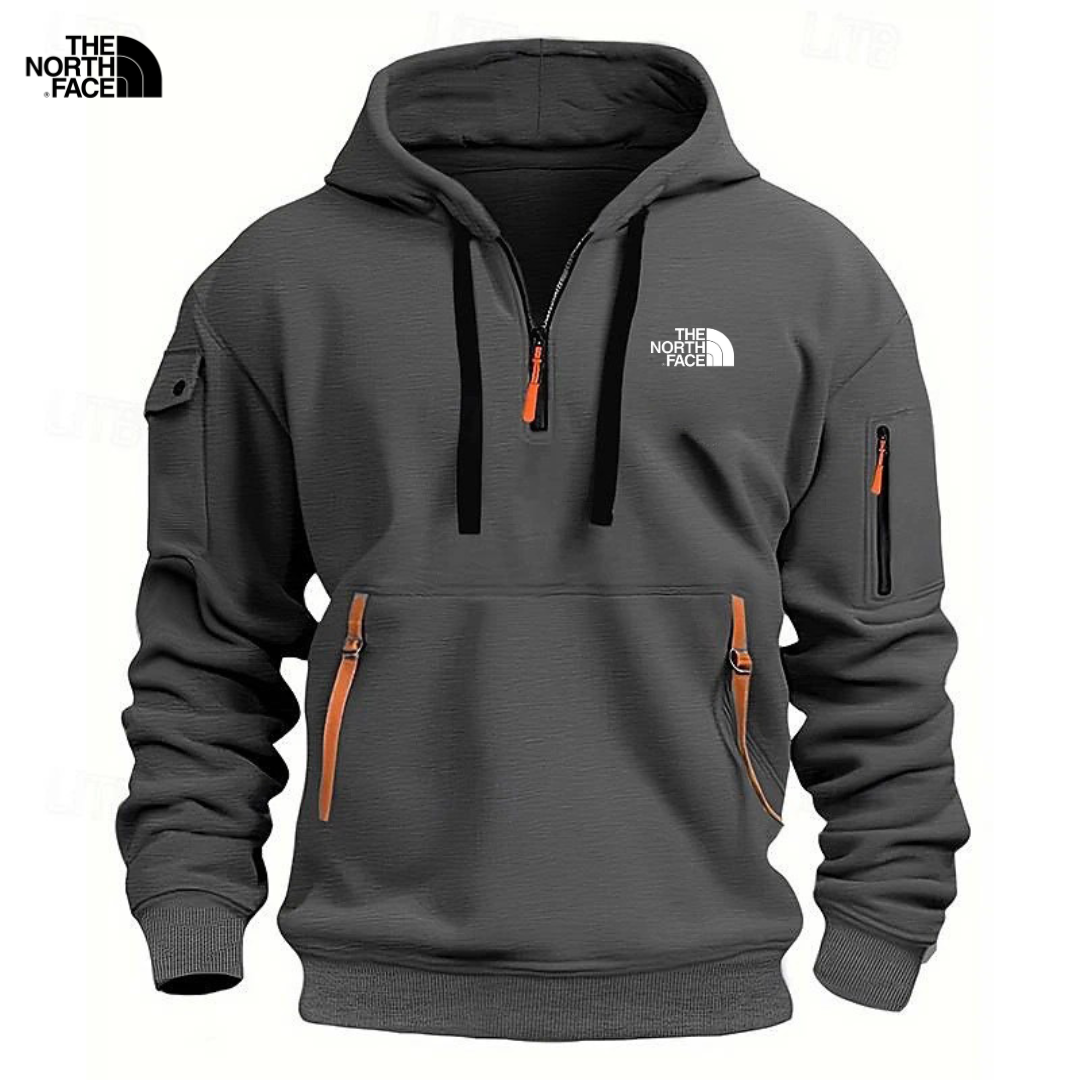 Sudadera con media cremallera para hombres