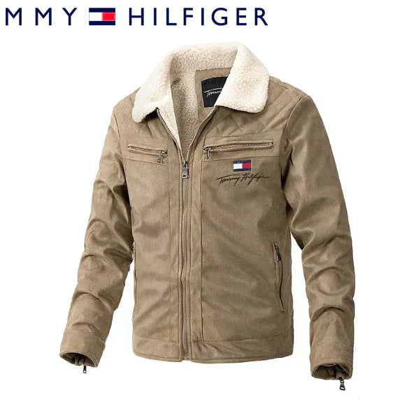 Chaqueta de invierno con cuello de piel